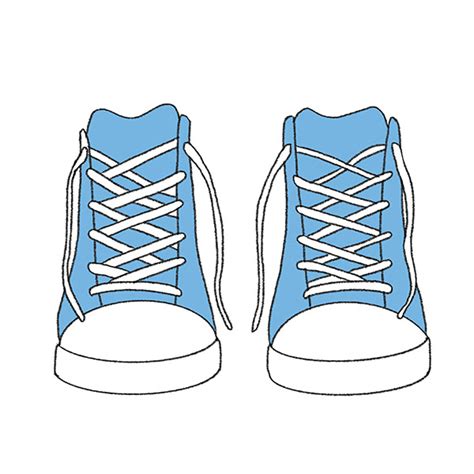 drawing shoes from the front|running shoes drawing easy.